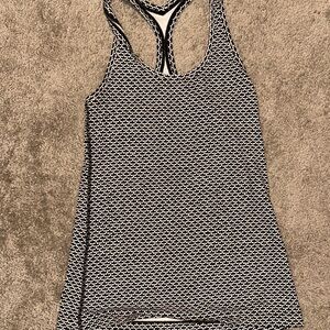 lululemon athletica Black and White Tank Top